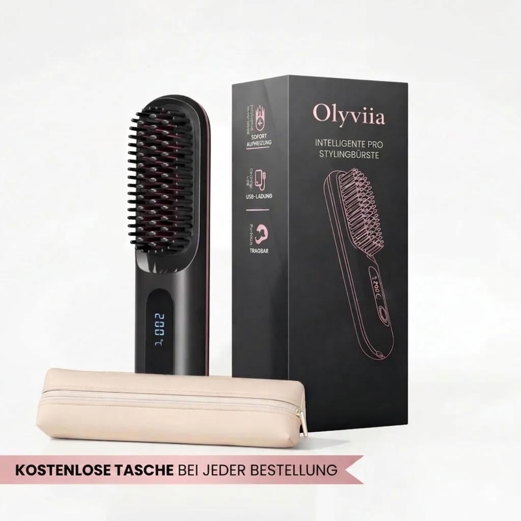 Die ERSTE intelligente Haarbürste für kurze Haare
